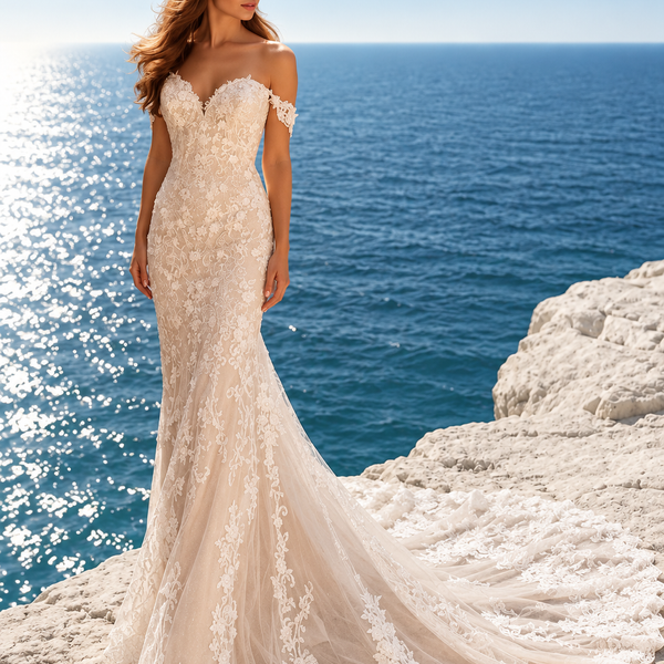 Robe mariée sirène dentelle