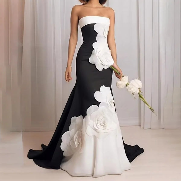 Robe de mariée sirène glamour
