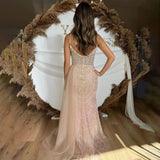 Robe de mariée sirène de luxe dos nu