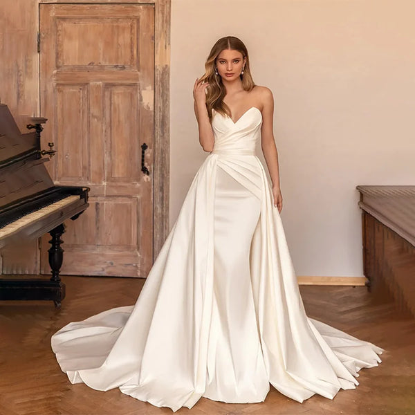 Robe Mariee Sirene avec Surjupe Ma Robe Sirene