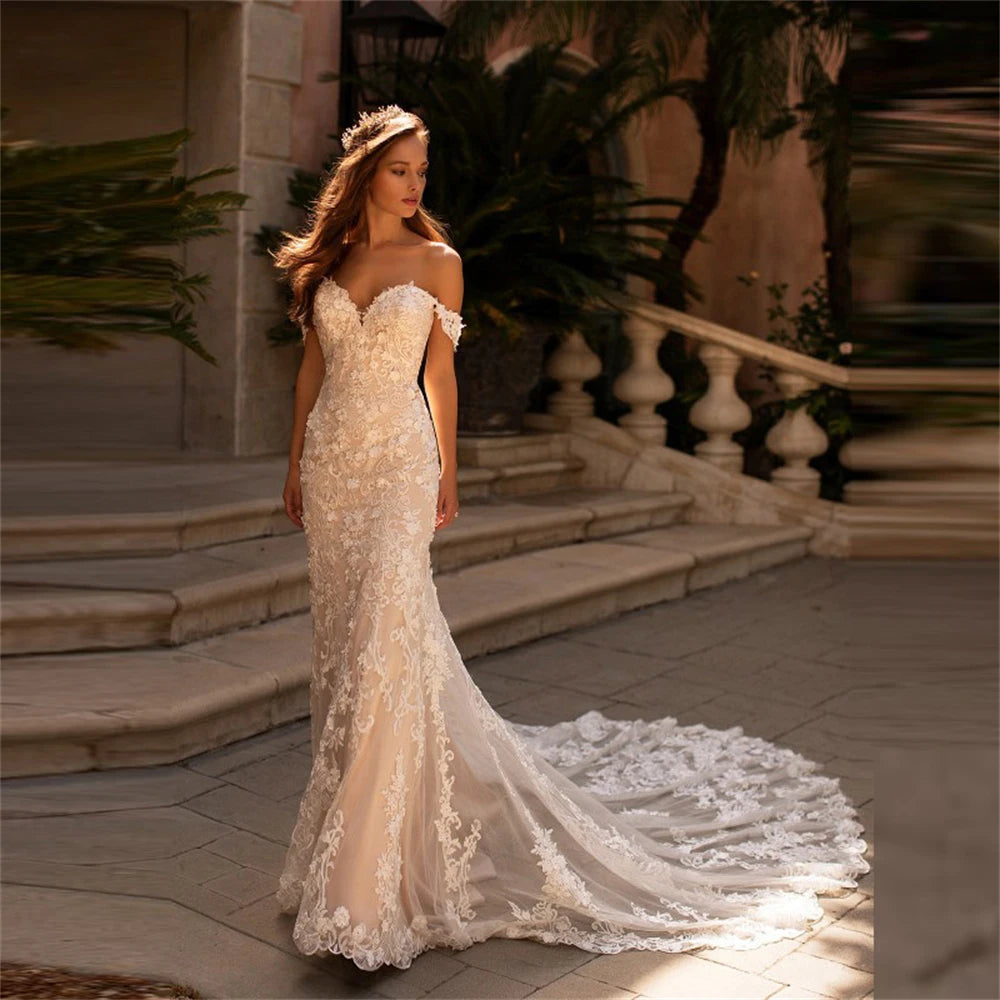 Robe mariée sirène dentelle