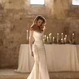 Robe sirène paillette mariage femme