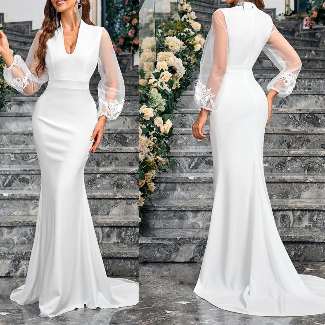 Robe longue sirène