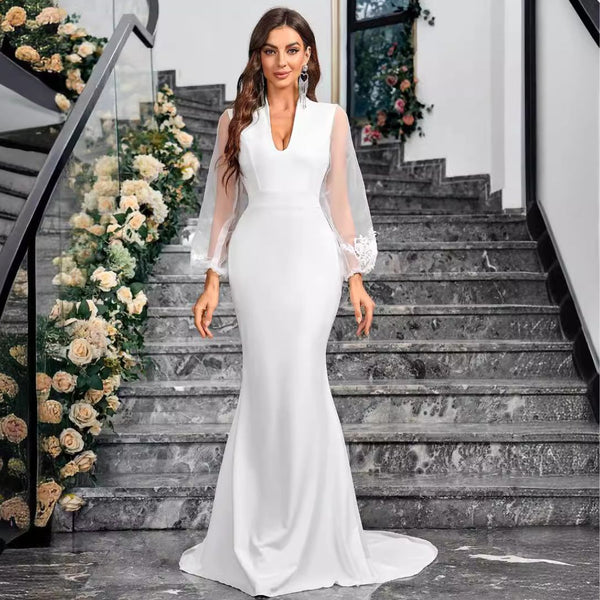Robe longue sirène